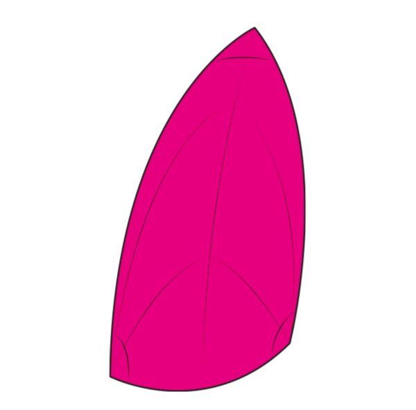 RS200 Asymmetric Spinnaker: Pink