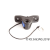 RS CAT16  RS Quest Transom Gudgeon (Plastic - With Lock)