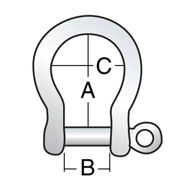 Harken 5mm Bow Shackle