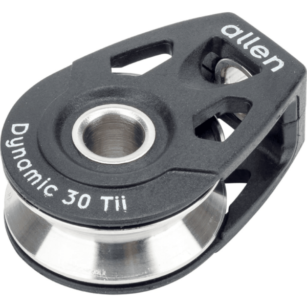 30MM TIE ON BLOCK WITH HIGH LOAD SHEAVE (CARDED)